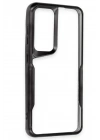 Mey İthalat®  Samsung Galaxy S25 Kılıf Boyi Silikon Kapak - Siyah