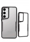 Mey İthalat®  Samsung Galaxy S25 Kılıf Boyi Silikon Kapak - Siyah