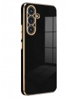 Mey İthalat®  Samsung Galaxy S25 Plus Kılıf Volet Silikon - Siyah