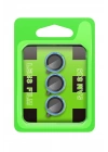 Mey İthalat®  Samsung Galaxy S25 Plus Raze Metal Kamera Lens - Mavi