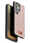 Mey İthalat®  Samsung Galaxy S25 Ultra Bright Simli Kapak - Pembe