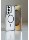 Mey İthalat®  Samsung Galaxy S25 Ultra Flet Lens Magsafe Kapak - Gold
