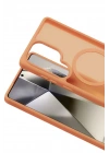 Mey İthalat®  Samsung Galaxy S25 Ultra Jota Magsafe Kapak - Turuncu