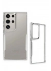 Mey İthalat®  Samsung Galaxy S25 Ultra Kılıf Boyi Silikon Kapak - Siyah