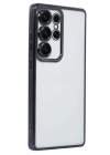 Mey İthalat®  Samsung Galaxy S25 Ultra Kılıf  Lensli Silikon - Siyah