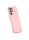 Mey İthalat®  Samsung Galaxy S25 Ultra Kılıf Volet Silikon - Pembe