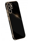 Mey İthalat®  Samsung Galaxy S25 Ultra Kılıf Volet Silikon - Siyah