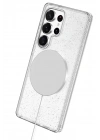 Mey İthalat®  Samsung Galaxy S25 Ultra Star Magsafe Kapak - Şeffaf