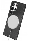 Mey İthalat®  Samsung Galaxy S25 Ultra Star Magsafe Kapak - Siyah