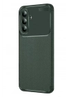 Mey İthalat®  Samsung Galaxy S26 Auto Focus Karbon Kapak - Koyu Yeşil