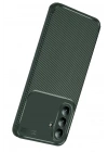 Mey İthalat®  Samsung Galaxy S26 Auto Focus Karbon Kapak - Koyu Yeşil