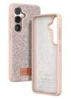 Mey İthalat®  Samsung Galaxy S26 Plus Bright Simli Kapak - Pembe