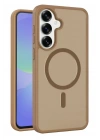 Mey İthalat®  Samsung Galaxy S26 Plus Jota Magsafe Kapak - Çöl Titanyum