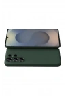 Mey İthalat®  Samsung Galaxy S26 Ultra First Silikon - Koyu Yeşil