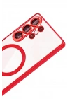 Mey İthalat®  Samsung Galaxy S26 Ultra Kross Magneticsafe Kapak - Kırmızı