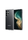 Mey İthalat®  Samsung Galaxy S26 Ultra Lüx Şeffaf Silikon - Şeffaf