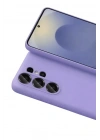 Mey İthalat®  Samsung Galaxy S26 Ultra Nano içi Kadife Silikon - Lila