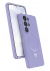 Mey İthalat®  Samsung Galaxy S26 Ultra Regal Magsafe Standlı Kapak - Lila