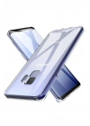 Mey İthalat®  Samsung Galaxy S9 Kılıf Lüx Şeffaf Silikon