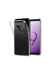 Mey İthalat®  Samsung Galaxy S9 Kılıf Lüx Şeffaf Silikon