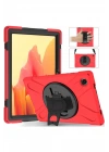 Mey İthalat®  Samsung Galaxy T220 Tab A7 Lite 8.7 Kılıf Amazing Tablet Kapak - Kırmızı