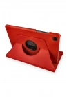 Mey İthalat®  Samsung Galaxy T500 Tab A7 10.4 Kılıf 360 Tablet Deri Kılıf - Kırmızı