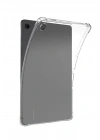 Mey İthalat®  Samsung Galaxy Tab A11 Plus Anti Shock Tablet Silikon - Şeffaf