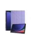 Mey İthalat®  Samsung Galaxy Tab A11 Plus Kalemlikli Mars Tablet Kılıfı - Lila