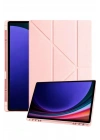 Mey İthalat®  Samsung Galaxy Tab A11 Plus Kalemlikli Mars Tablet Kılıfı - Rose Gold