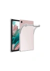 Mey İthalat®  Samsung Galaxy Tab A9 Kılıf Anti Shock Tablet Silikon - Şeffaf