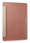 Mey İthalat®  Samsung Galaxy Tab A9 Kılıf Kalemlikli Mars Tablet Kılıfı - Rose Gold