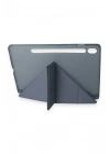 Mey İthalat®  Samsung Galaxy Tab A9 Plus Kılıf Kalemlikli Mars Tablet Kılıfı - Lila