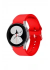 Mey İthalat®  Samsung Galaxy Watch 4 Klasik Kordon - Kırmızı