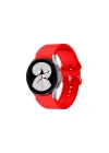 Mey İthalat®  Samsung Galaxy Watch 4 Klasik Kordon - Kırmızı