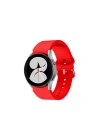 Mey İthalat®  Samsung Galaxy Watch 4 Klasik Kordon - Kırmızı