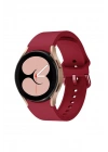 Mey İthalat®  Samsung Galaxy Watch 4 Klasik Kordon - Mürdüm