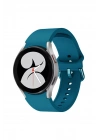 Mey İthalat®  Samsung Galaxy Watch 4 Klasik Kordon - Petrol Mavisi