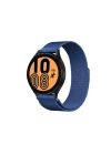 Mey İthalat®  Samsung Galaxy Watch 4 Metal Mıknatıslı Kordon - Mavi