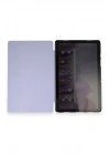 Mey İthalat®  Samsung Galaxy X200 Tab A8 10.5 Kılıf Tablet Smart Kılıf - Lila