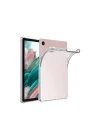 Mey İthalat®  Samsung Galaxy X510 Tab S9 FE 11 Kılıf Anti Shock Tablet Silikon - Şeffaf