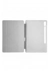 Mey İthalat®  Samsung Galaxy X510 Tab S9 FE 11 Kılıf Kalemlikli Mars Tablet Kılıfı - Gri