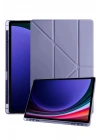 Mey İthalat®  Samsung Galaxy X730 Tab S11 Kalemlikli Mars Tablet Kılıfı - Lavender