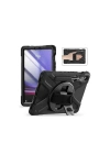 Mey İthalat®  Samsung Galaxy X730 Tab S11 Kılıf Amazing Tablet Kapak - Siyah