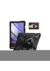 Mey İthalat®  Samsung Galaxy X730 Tab S11 Kılıf Amazing Tablet Kapak - Siyah