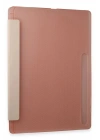 Mey İthalat®  Samsung Galaxy X910 Tab S9 Ultra 14.6 Kılıf Kalemlikli Mars Tablet Kılıfı - Rose Gold