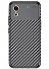 Mey İthalat®  Samsung Galaxy XCover 7 Kılıf Auto Focus Karbon Kapak - Siyah