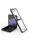 Mey İthalat®  Samsung Galaxy Z Flip 4 Kılıf Fold Element Kapak - Siyah