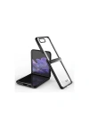 Mey İthalat®  Samsung Galaxy Z Flip 4 Kılıf Fold Element Kapak - Siyah