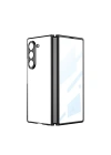 Mey İthalat®  Samsung Galaxy Z Fold 5 Kılıf Fold Element Kapak - Siyah