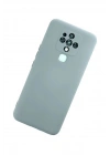 Mey İthalat®  Tecno Camon 16 Kılıf Nano içi Kadife Silikon - Buz Mavisi